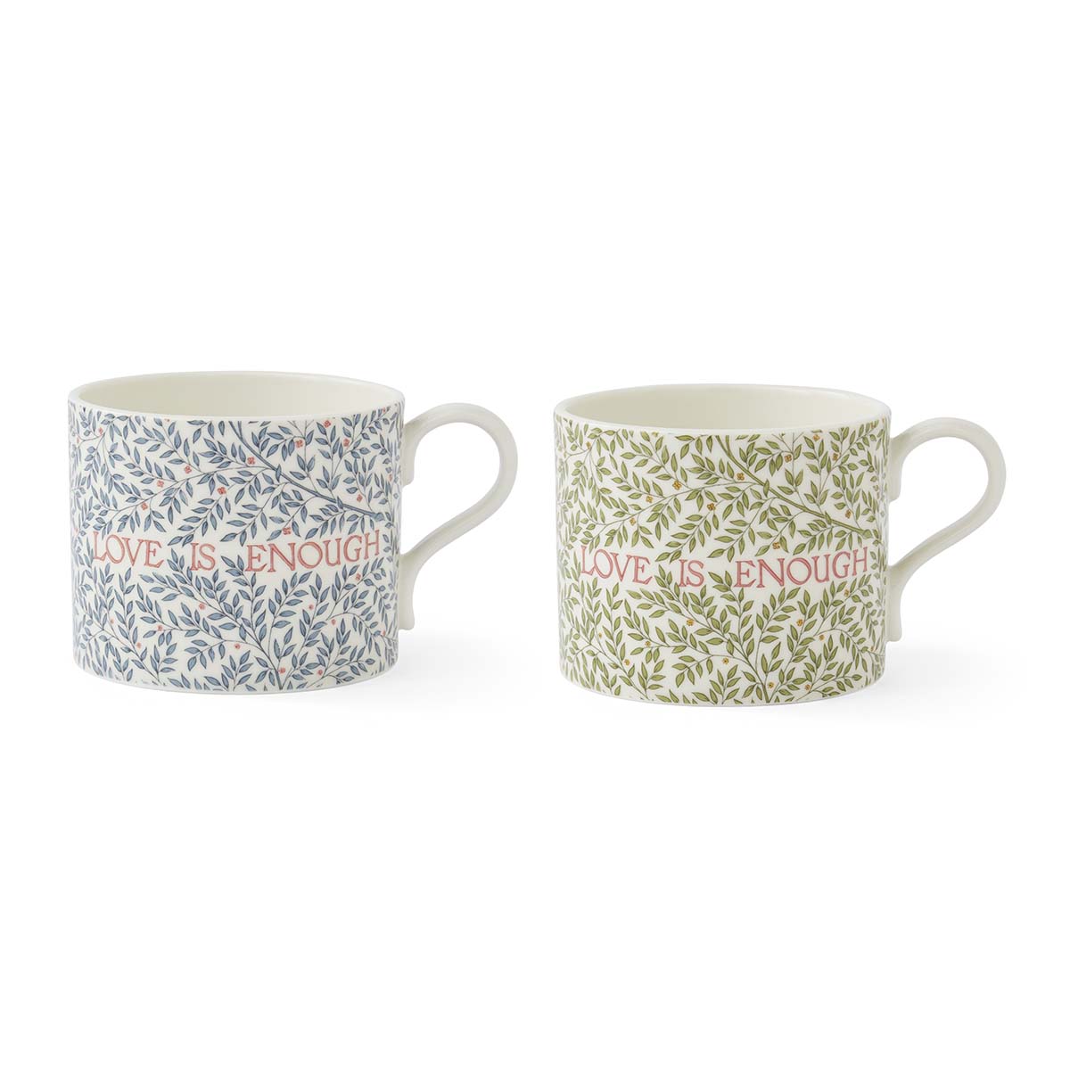 Morris & Co. Love Is Enough Mug Set image number null